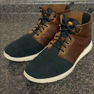 Timberland shoe leather hybrid 9.5 men’s